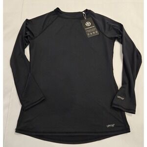 NWT Bubble Lime Women's Soft Moisture Wicking‎ Shirt Stretch UPF 50 Soft Large